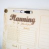 copie de Planning Hebdomadaire en bois et plexi