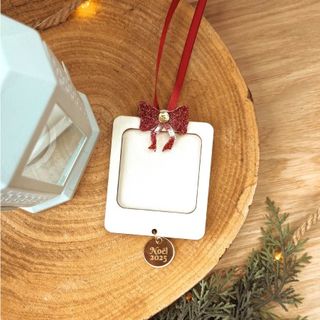 Suspension de Noël “Cadre Photo”