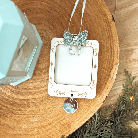 Suspension de Noël “Cadre Photo”